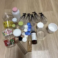 空容器 いろいろ　コスメ　小物入れ　薬瓶　オイル　コンタクト　小分け　工作に