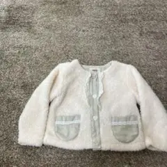 Soulis フリースジャケット 95サイズ クリーム色