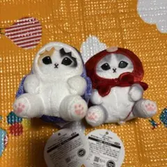 【新品】 モフサンド 海の生き物にゃん〜和〜マスコット　サメ、タコ