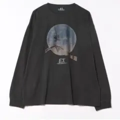 UNIVERSALピグメントロングスリーブT スミクロ　ETロンT