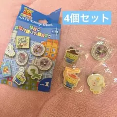 トイストーリーホテル　ウッディ　エイリアン　ピンバッジセット　ディズニー
