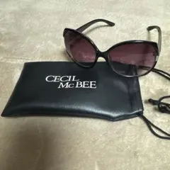 CECIL McBEE ブラック サングラス