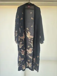 和柄　ネイビー　羽織