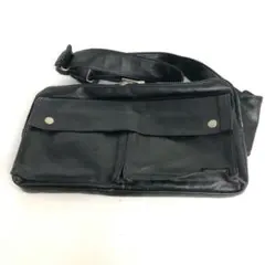 PORTER ポーター ウエストポーチ ブラック メンズ ブランド