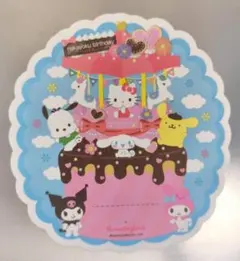 ハーモニーランド　お誕生月限定 バースデー　オリジナルステッカー／バッジ