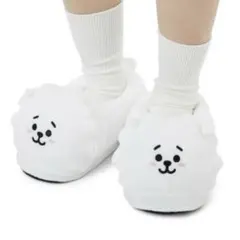 BTS BT21公式 RJ JIN 23～25cm 人形スリッパ ルームシューズ