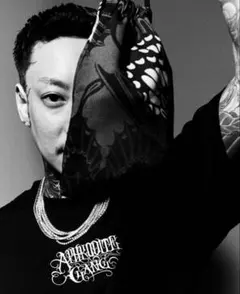 GAKKIN × BUDSPOOL 黒瑞鳥 Tシャツ Mのサムネイル