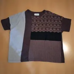 n'Or LABEL 半袖カットソー 切り替えデザインのサムネイル