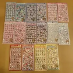 ボンボンドロップシール　サンリオ　ミニ　16枚コンプリート　正規品