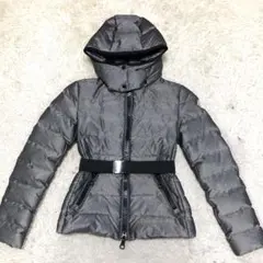 美品✨MONCLER ダウンジャケット フード ベルト付き サイズ1(S~M)