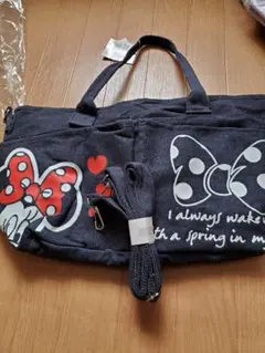 リ*）様 ミニーマウスデザインキャンバスバッグ