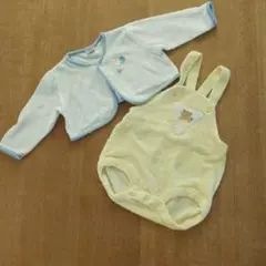 カーディガン ロンパースセット
