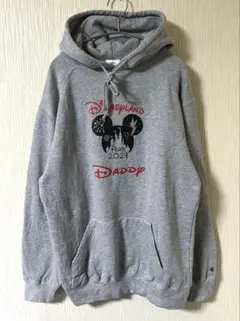 Disneyland Paris 2024 スウェット パーカー グレー M