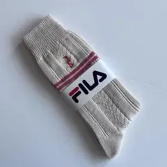 FILA メンズ ソックス 25-27cm ベージュのサムネイル