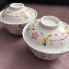 非売品 ウサハナ ラーメンどんぶり&レンゲセット - メルカリ