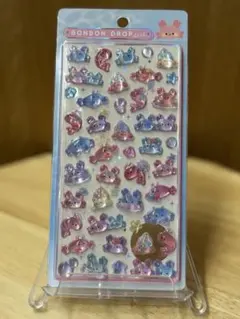正規品　新　水族館限定　カニ　ボンボンドロップシール