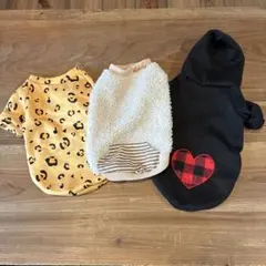 犬服　犬冬服　3枚セット