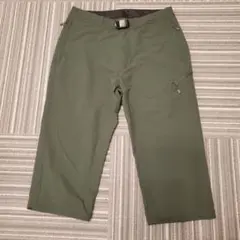 mont-bell 七分丈パンツ カーキ Sサイズ　メンズのサムネイル