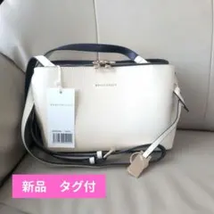 【大特価】MERCURYDUO ショルダーバッグ アイボリー　新品　タグ付のサムネイル