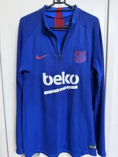 Nike FC Barcelona ハーフジップジャージ L - メルカリ