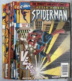 アメコミ Spider man #1 セット スパイダーマン マーベル リーフ