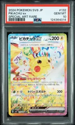 2025年最新】ピカチュウex psa10 sarの人気アイテム - メルカリ