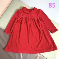 冬セール　ラルフローレン　赤ワンピース　85