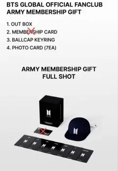 BTS ARMY MEMBERSHIP KIT