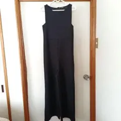 ブラック ノースリーブ オールインワン パンツ　ZARA
