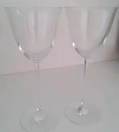 【箱無し...】Baccaratバカラ☆ペアワイングラス☆フィラオ