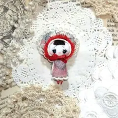 文化人形　b　ハンドメイド　ミニドール　昭和レトロ　ぬいぐるみ　ちりめん細工