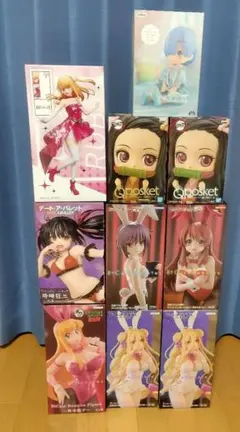 プライズ フィギュア 美少女 9体まとめ売り - メルカリ