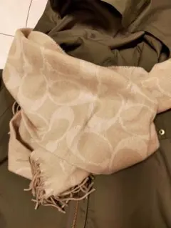COACH。　マフラー