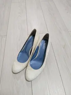 BENIR 37ブライダルシューズ　 7cmヒール　23.5cm