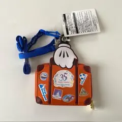 【新品未使用】ディズニー 35周年 バケパ パスケース バケーションパッケージ