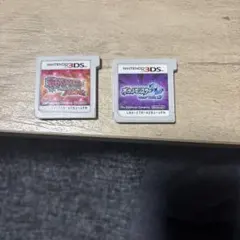 ポケットモンスターオメガルビーとポケットモンスターウルトラムーンのセット