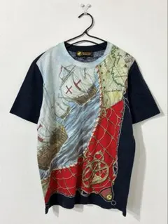 HUNTING WORLD ハンティングワールド 総柄 プリント 半袖 Tシャツのサムネイル
