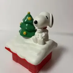 スヌーピー クリスマスツリー付き置物
