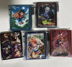 ワンピースカード　スリーブ5種　まとめ売り