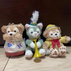 【キーホルダー】ダッフィー2種、ジェラトーニ1種