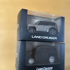 トヨタ LAND CRUISER ミニカー 2台セットのサムネイル