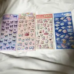 サンリオ ぷくっとシール(4枚セット)
