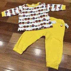 も*も様 ユニクロ　ミッフィー柄 ベビーキルトパジャマ 90cm