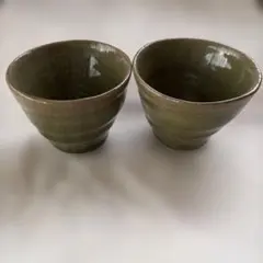 美濃焼　貫入 ぐい呑み 2個セット 陶器