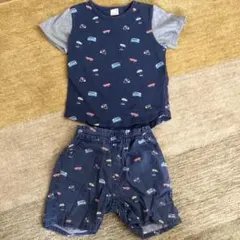 petit main 110 Tシャツとショートパンツセット