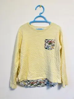 【数回着用】センスオブワンダー　リバティ　長袖シャツ　男の子　120