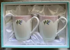 新品未使用　ティファニー BOUQUET ブーケ ペア マグカップ