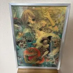 ワンピース　WONDAコラボポスター（額縁付き） ワンピース WONDAコラボポスター（額縁付き） 【公式通販】