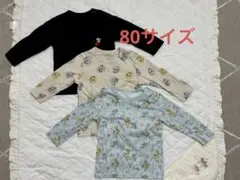 UNIQLO Disney長袖Ｔシャツ 3枚セットのサムネイル