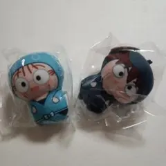 H*1様 忍たま乱太郎　ぷちぬいぐるみ　土井半助　猪名寺乱太郎